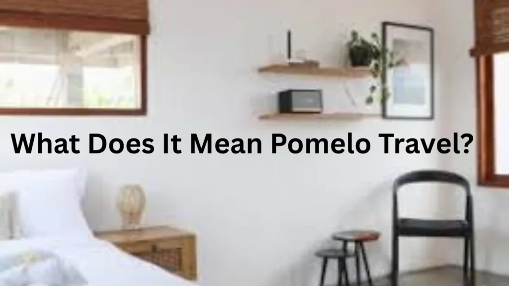 What Does It Mean Pomelo Travel?