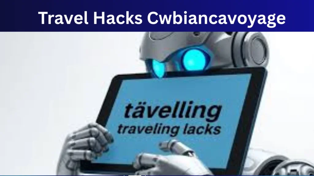 Travel Hacks Cwbiancavoyage