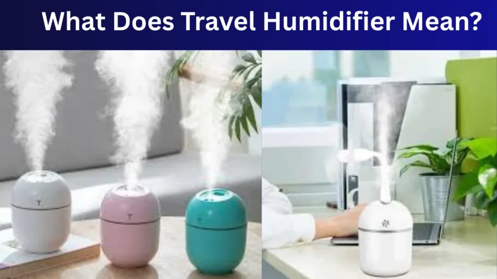 What Does Travel Humidifier Mean?